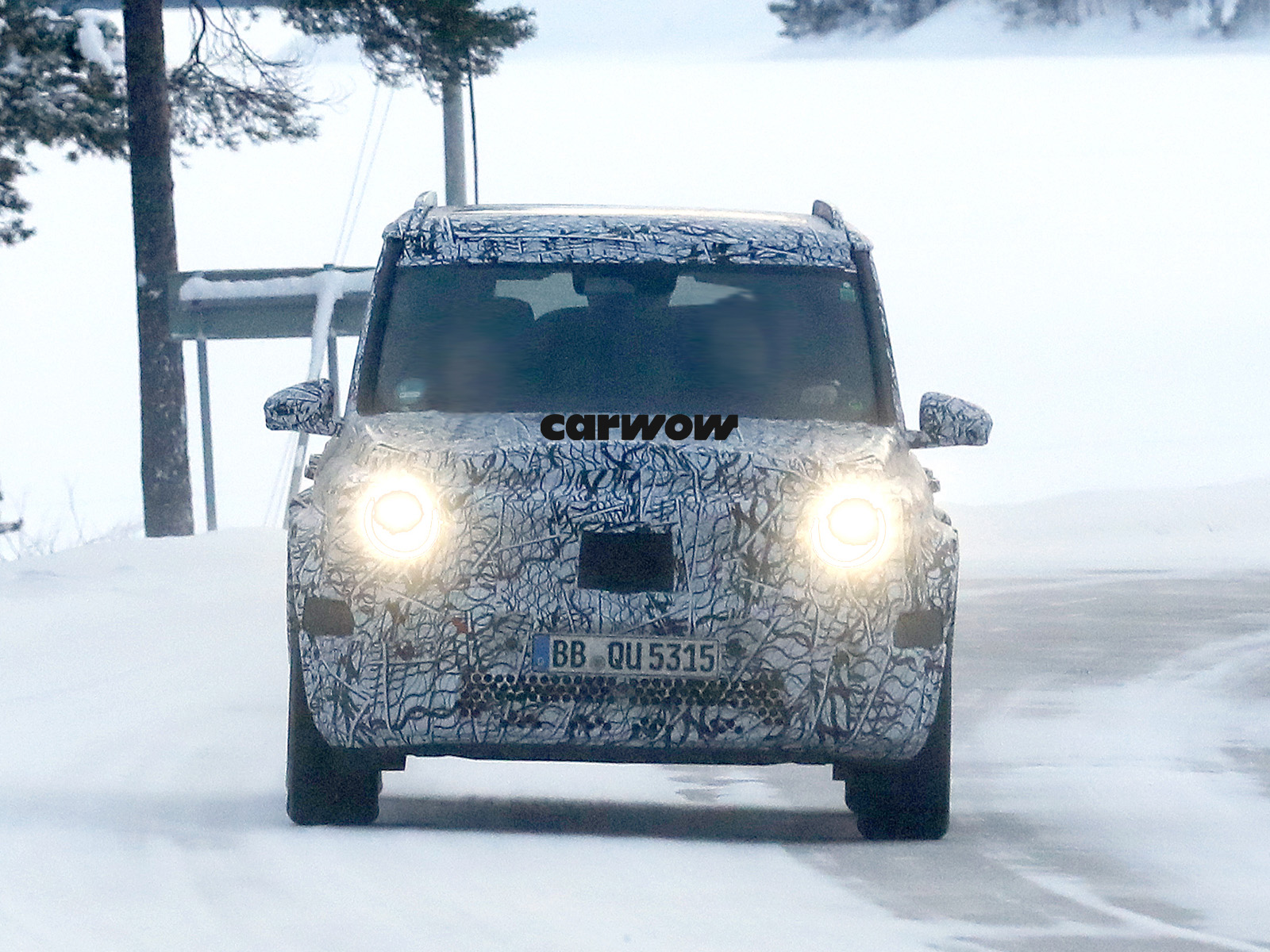 Merecedes Mini G Klasse EQ Frontansicht