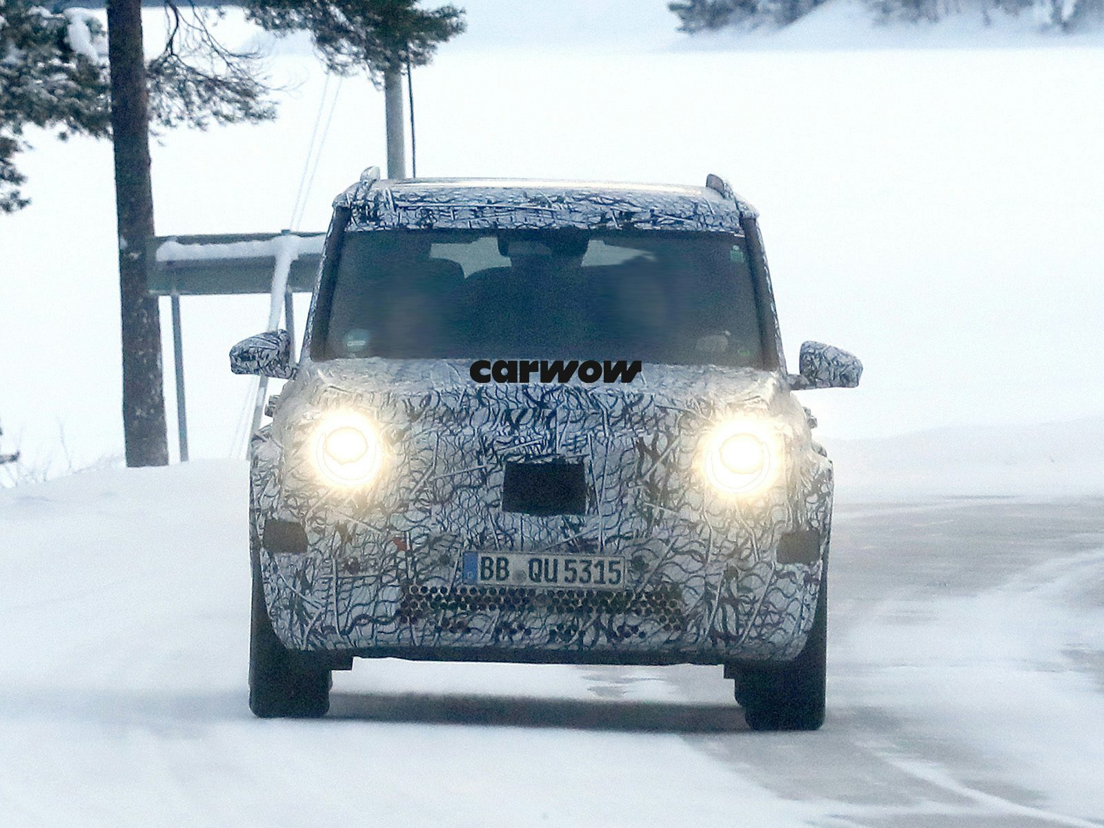 Merecedes Mini G Klasse EQ Frontansicht