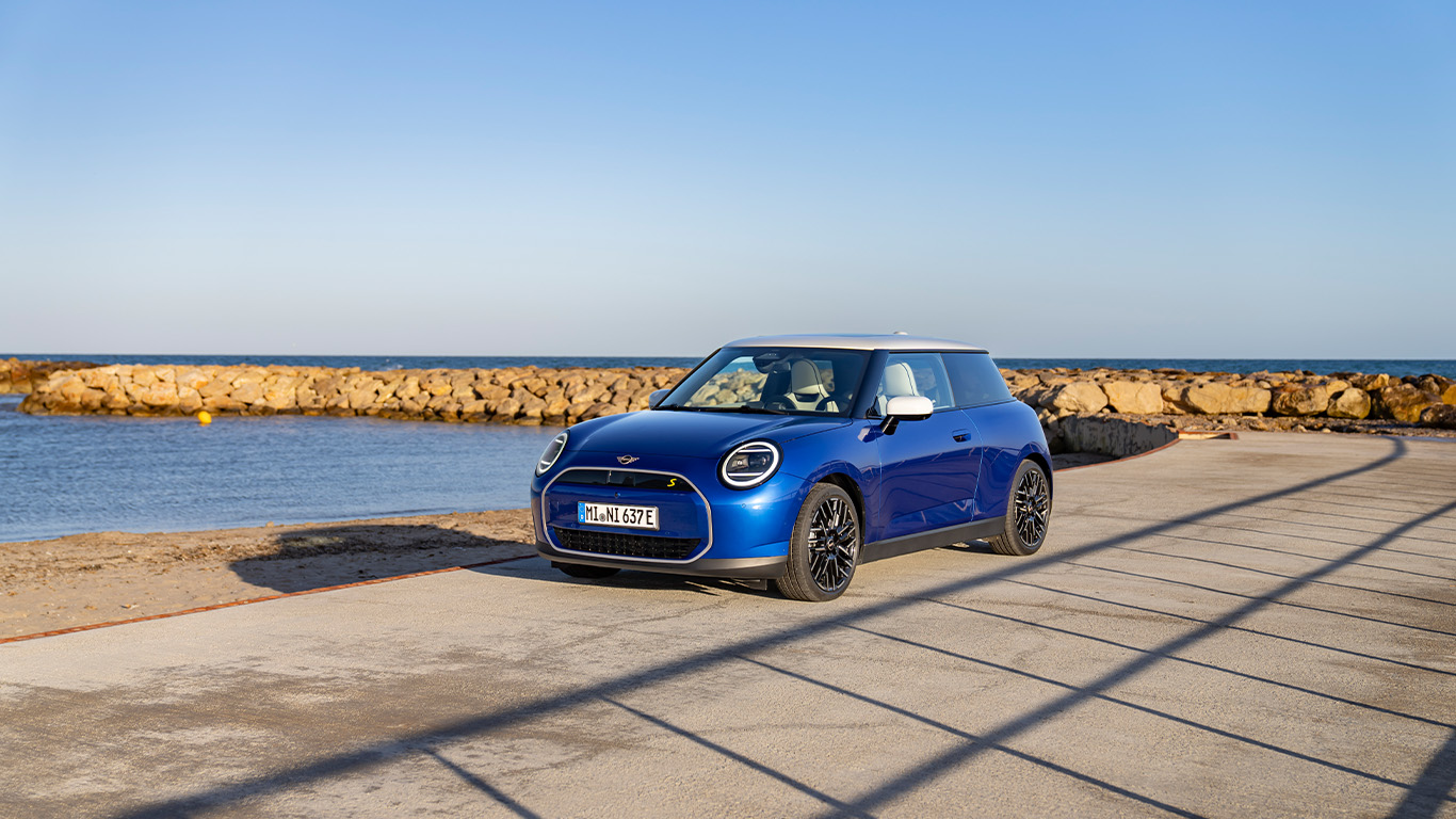 Mini Cooper SE Frontalansicht