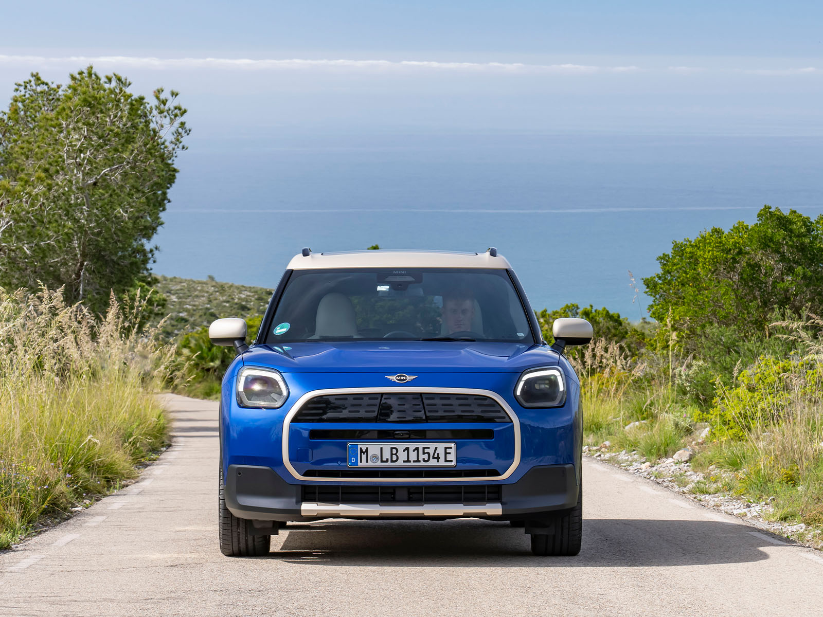 Mini Countryman E Update mit 500 km Reichweite Frontansicht