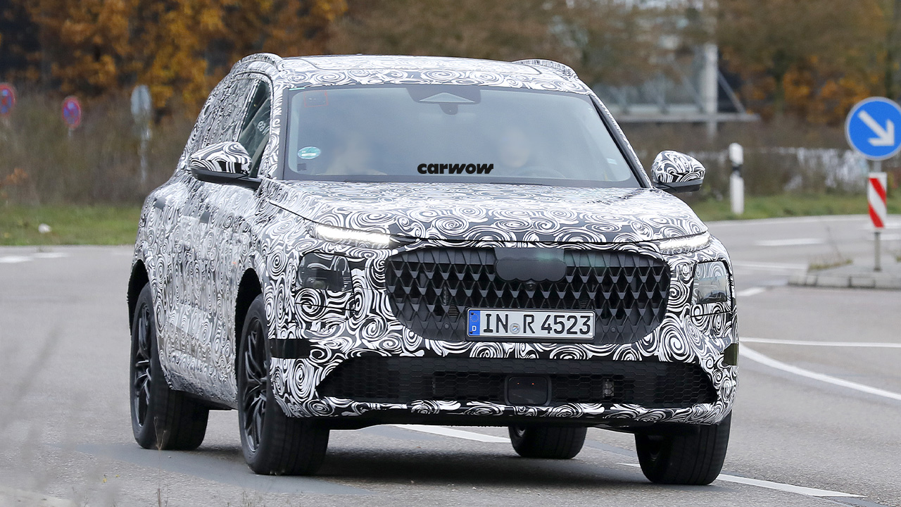 Neuer Audi Q7 2026 Frontansicht