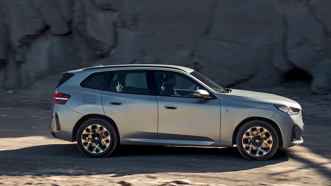 Neuer BMW X3 Seitenansicht