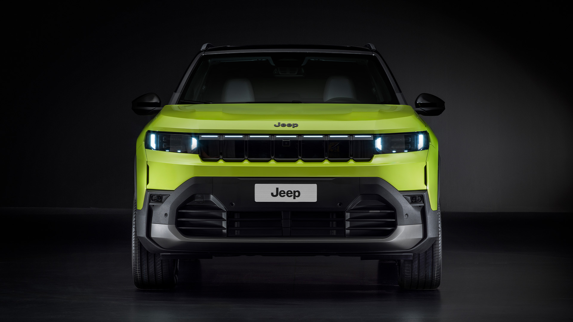 Neuer Jeep Compass 2025 Frontansicht