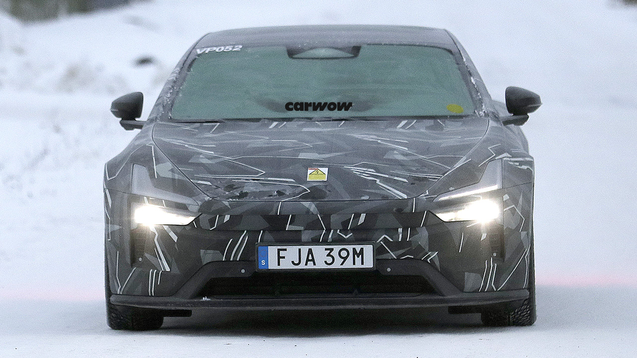 Polestar 5 Testfahrt Frontansicht