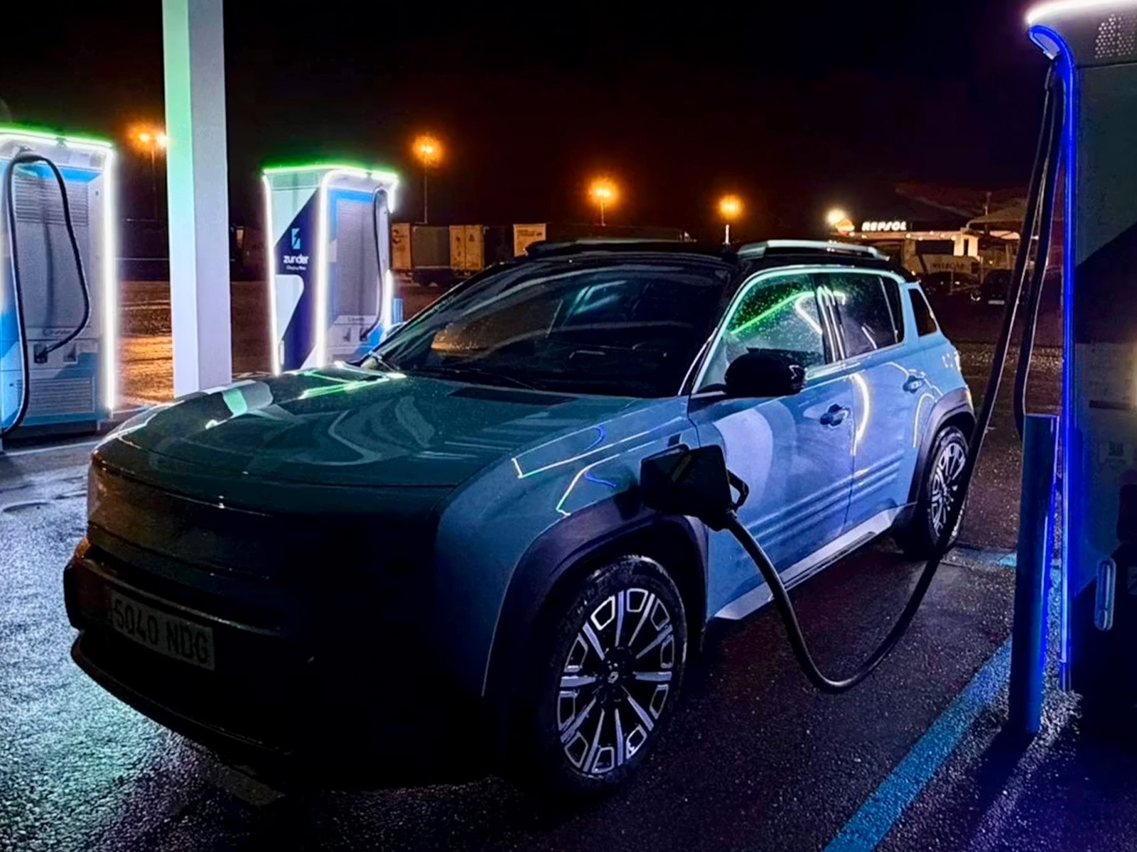 Renault 4 Alvaro Fahreindruck Ladevorgang