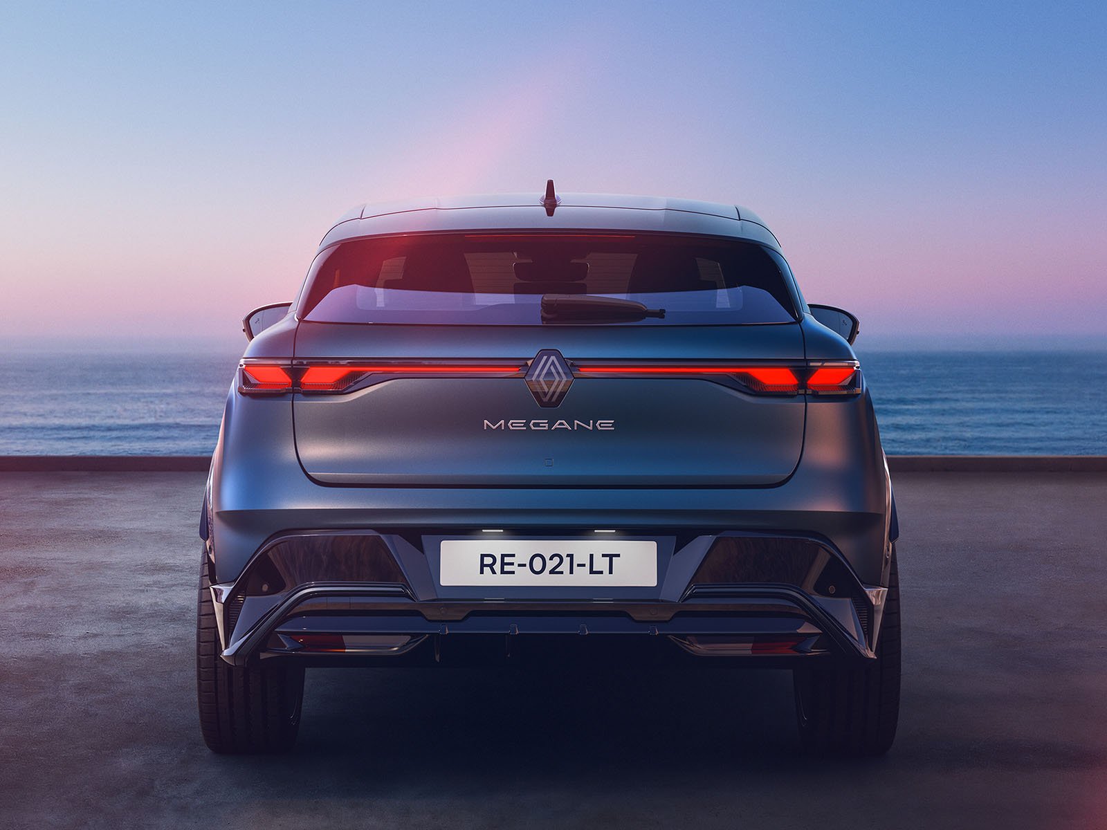 Renault Megane Facelift 2026 Heckansicht 2