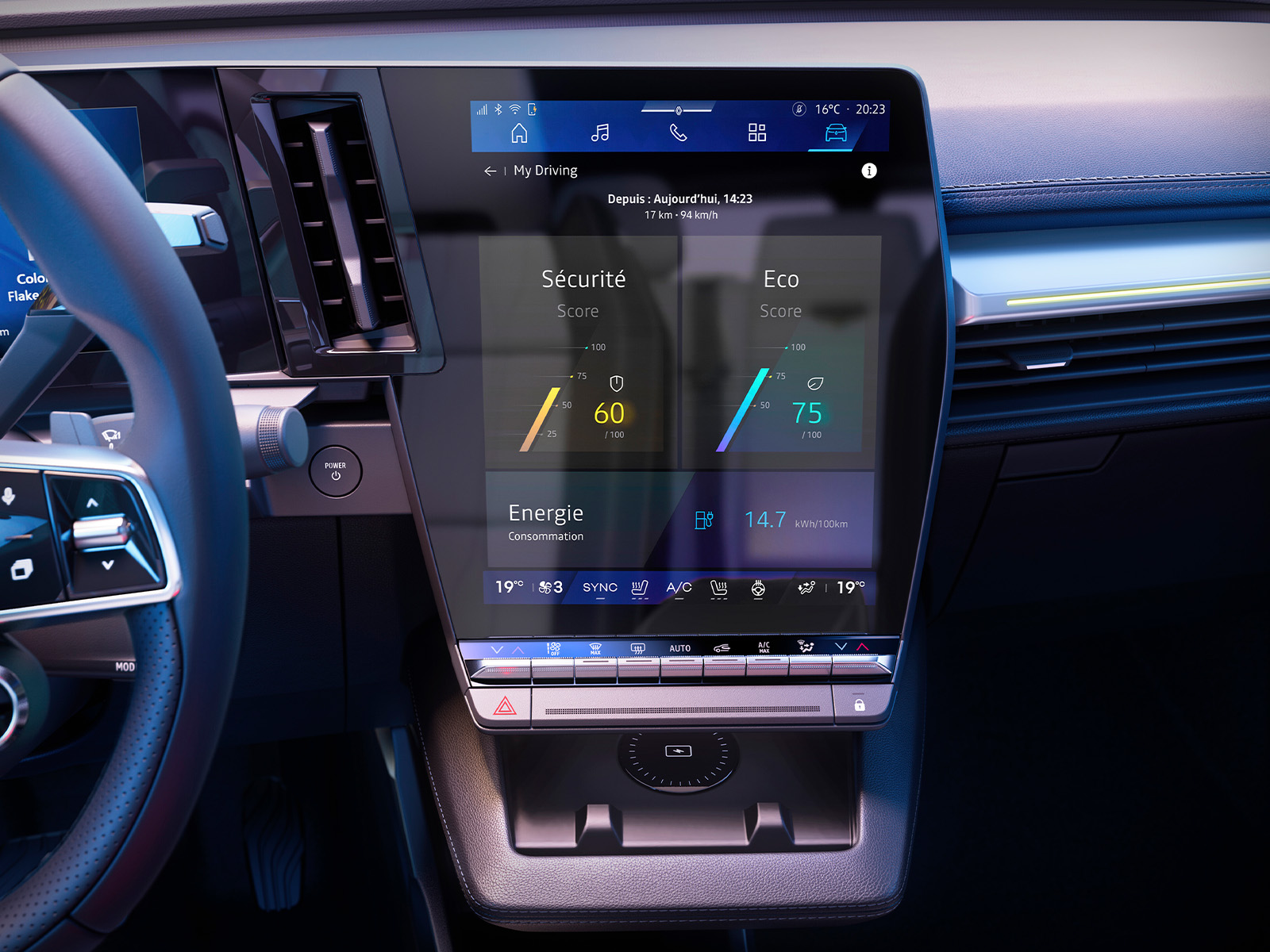 Renault Scenic E-Tech Update 2026 Infotianment