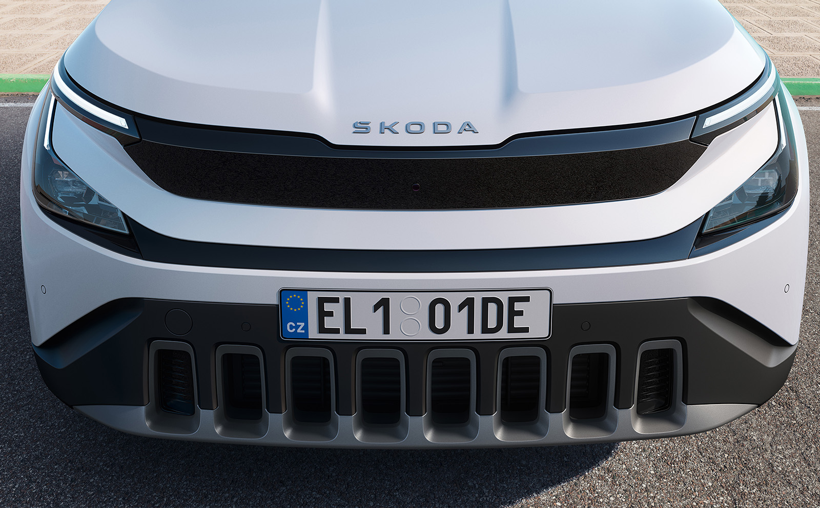 Skoda Epiq Front Detail