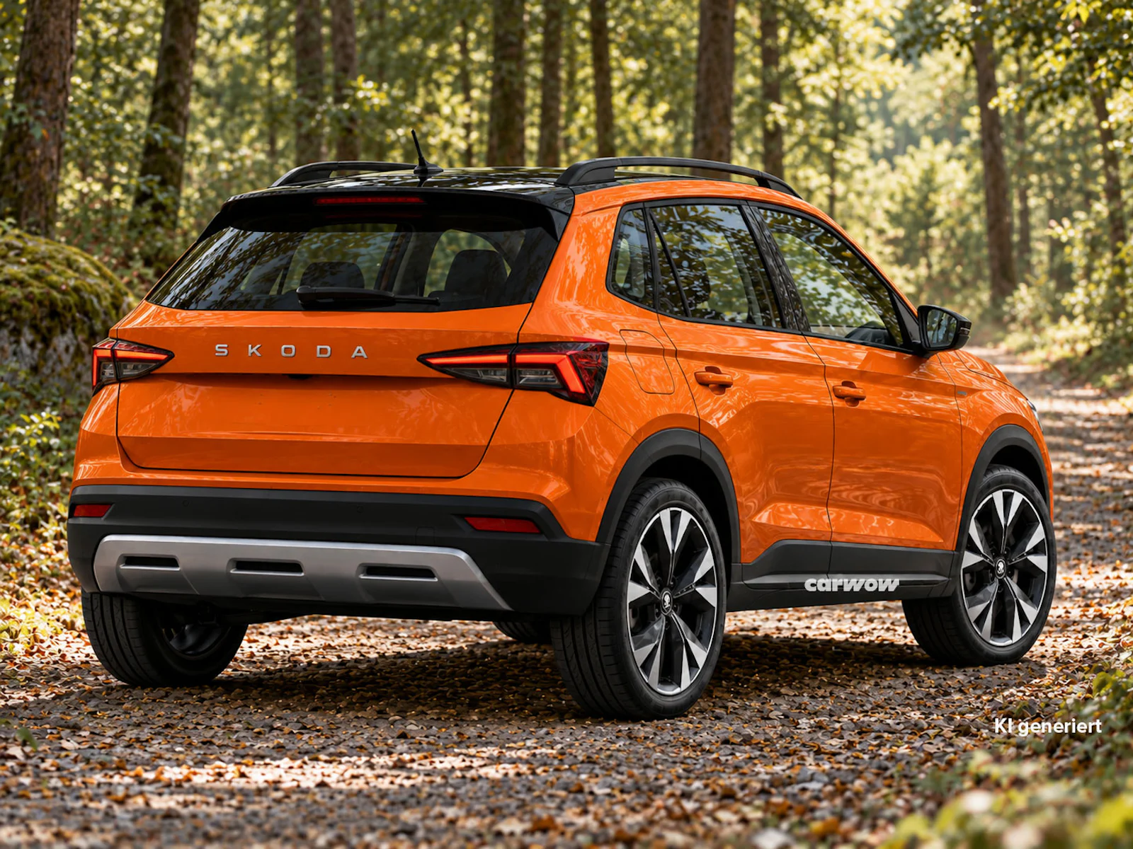 Skoda-Fabia-SUV-Render-Heck
