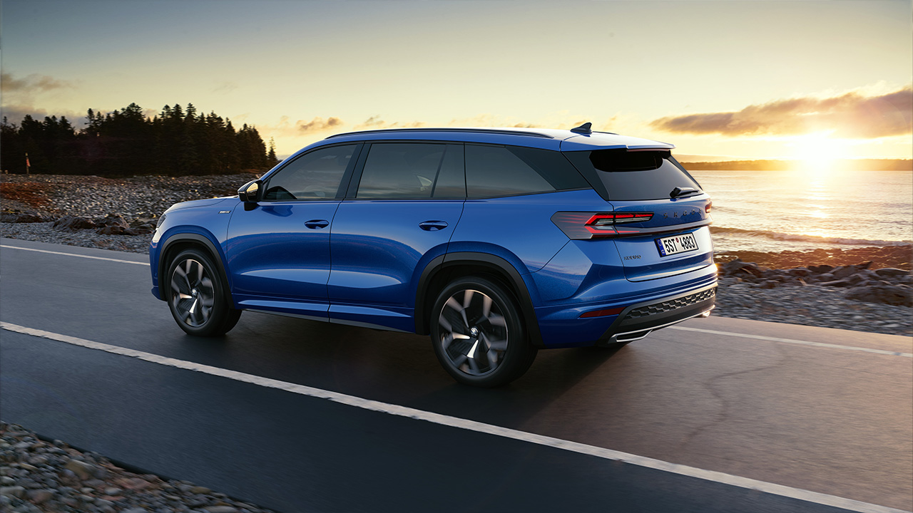 Skoda Kodiaq Driving Impression Side View