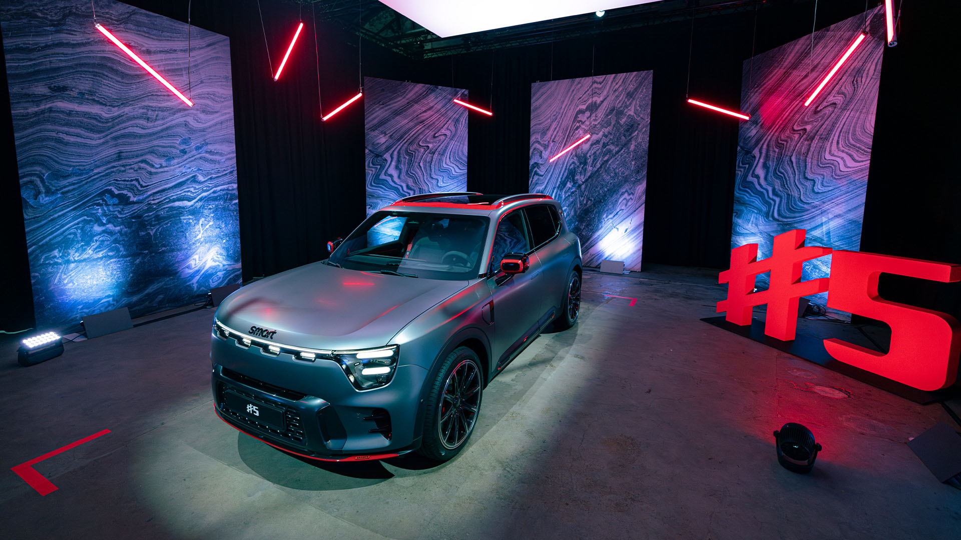 Smart #5 Brabus Draufsicht