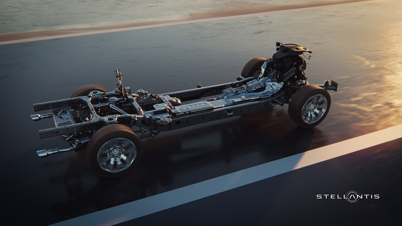Stellantis STLA Frame als Verbrenner