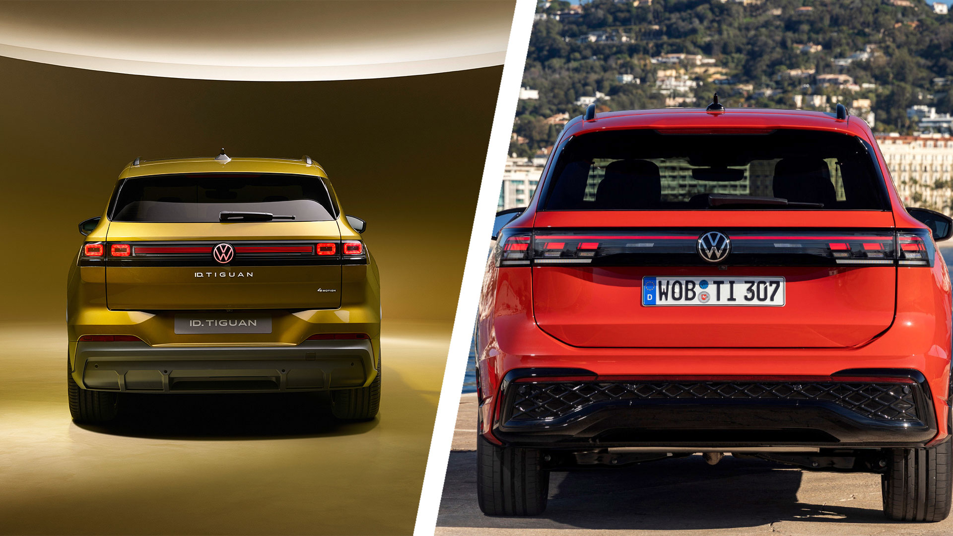 Tiguan-Vergleich-Heck