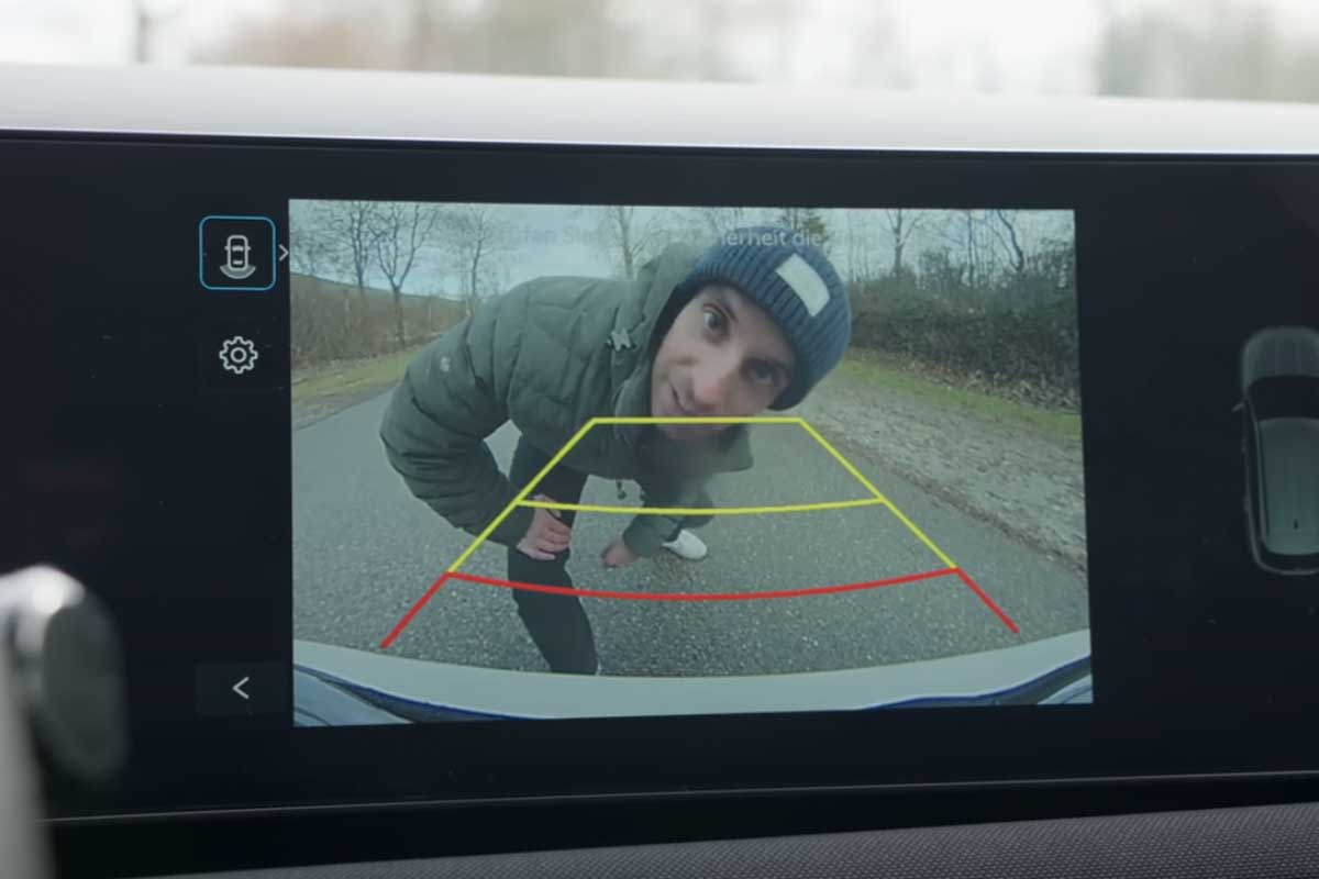 Hyundai Tucson Rückfahrkamera Bildschirm mit Daniel Hohmeyer