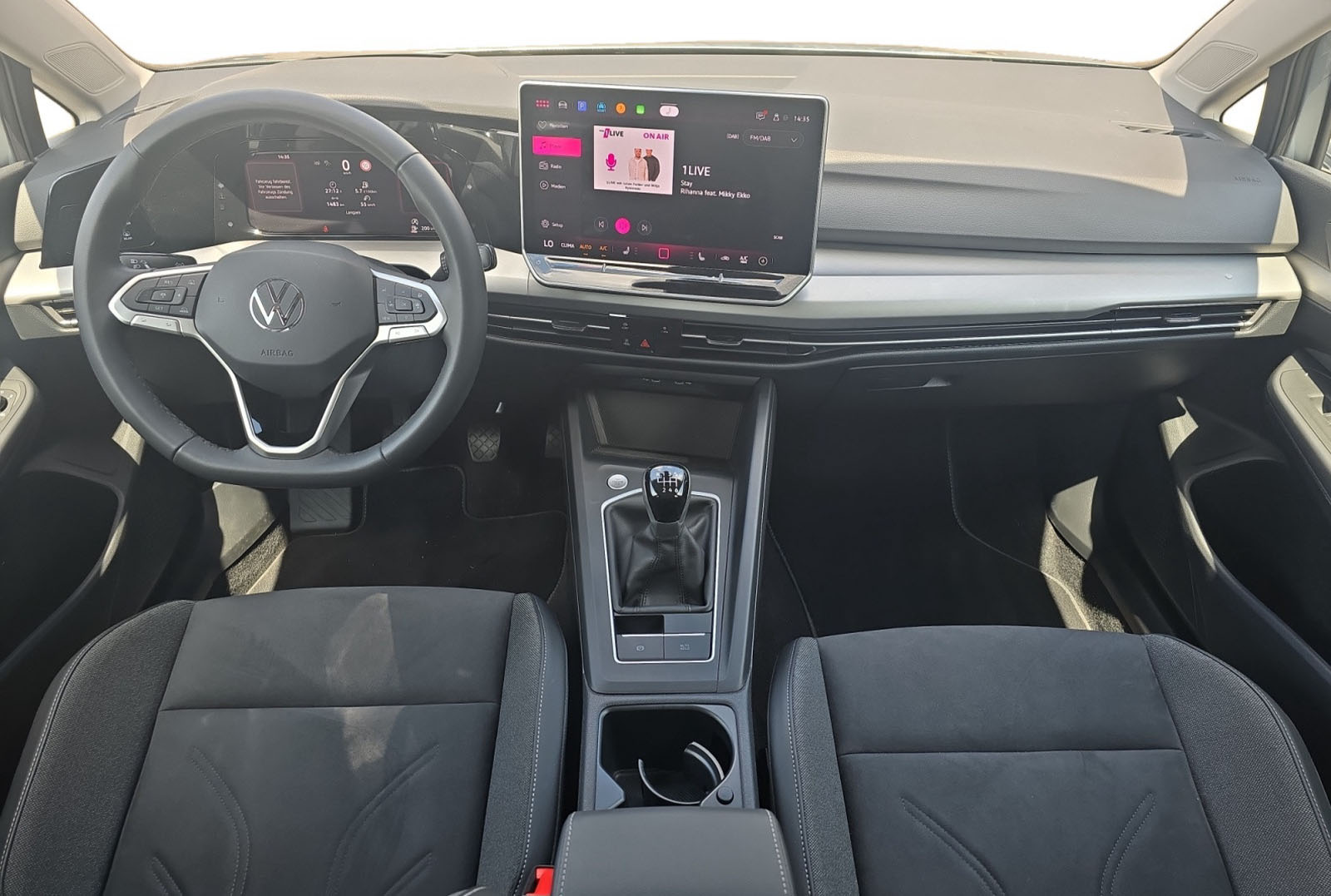 VW Golf Gebrauchtwagenangebot Januar 2026 Innenraum