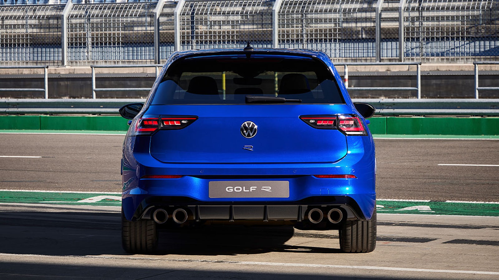 VW Golf R Facelift Heck