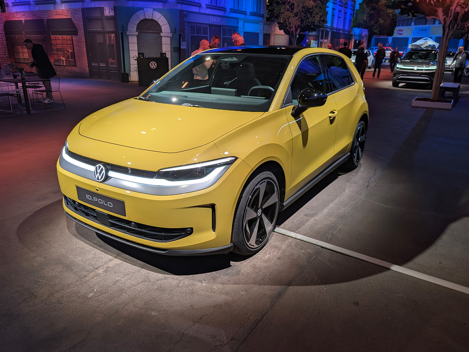 VW ID Polo Vorstellung 2026 Frontansicht Gelb