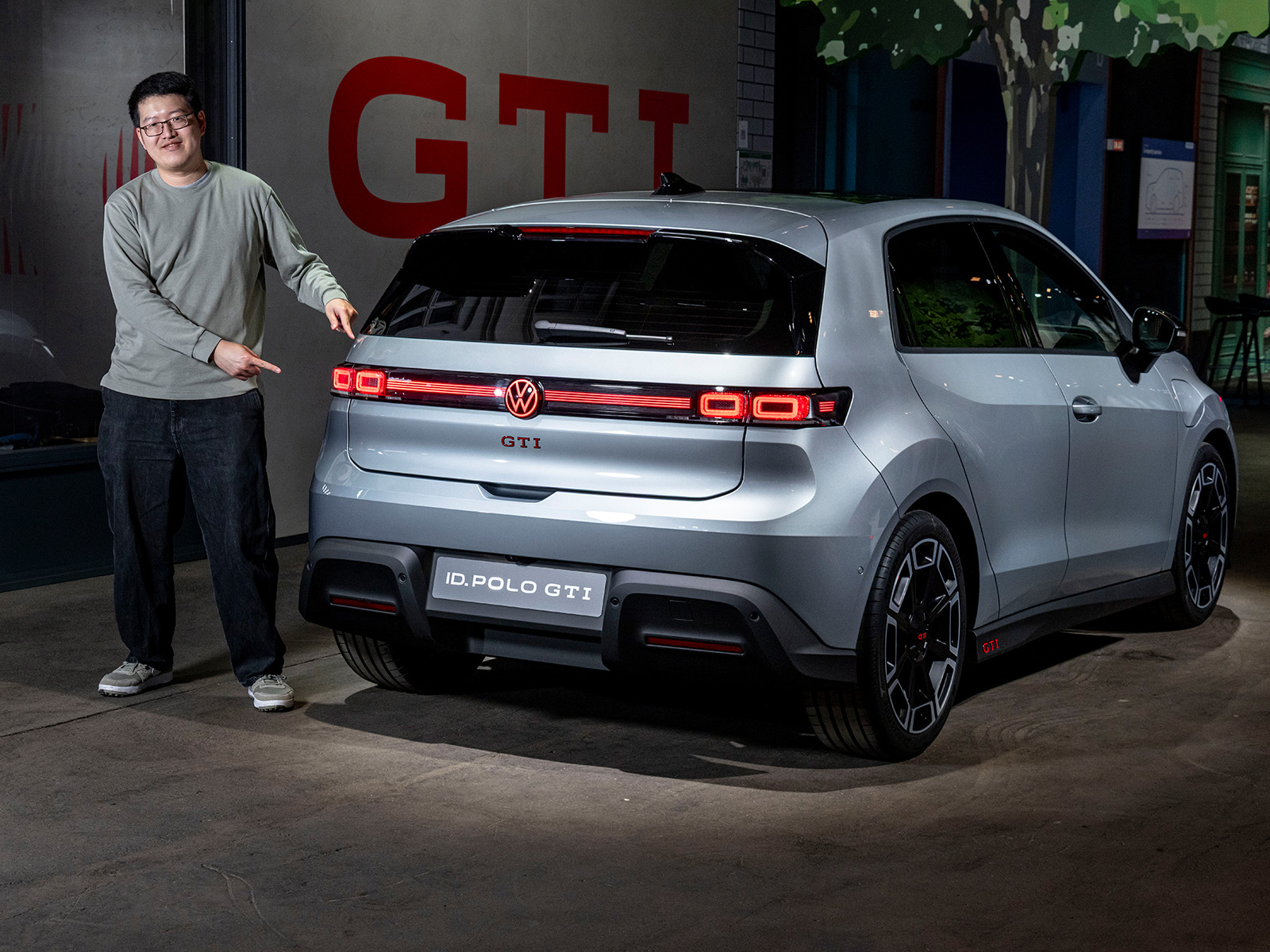 VW ID.Polo GTI ERster EIndruck Heckansicht 2