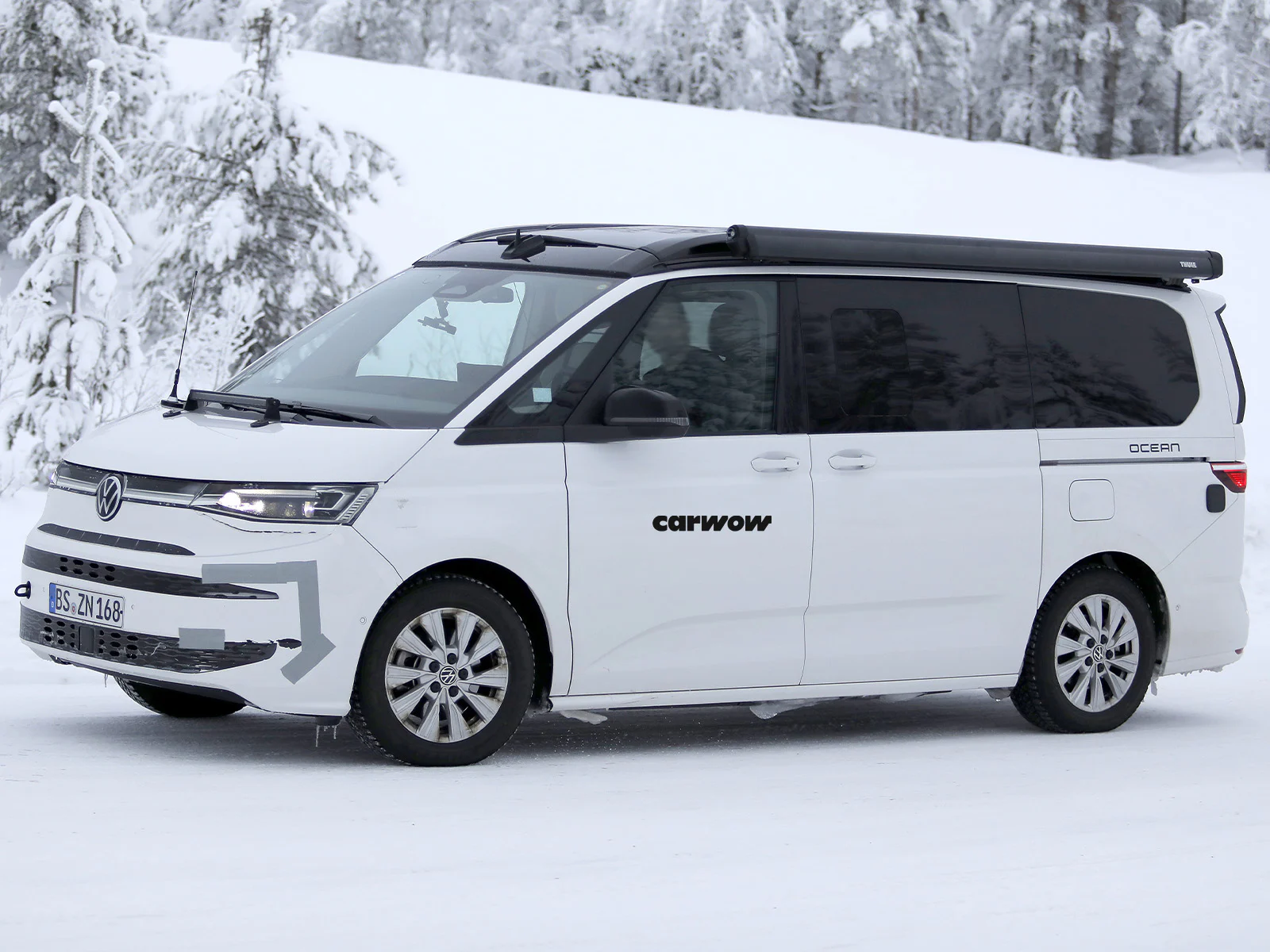 VW T7 Facelift Seitenansicht