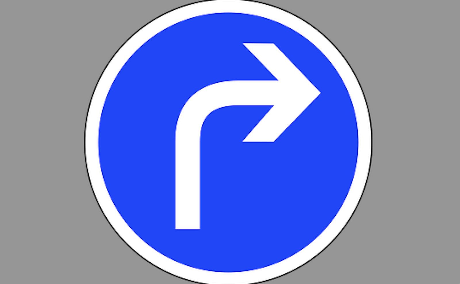 Verkehrsschild_vorgeschriebene-Fahrtrichtung