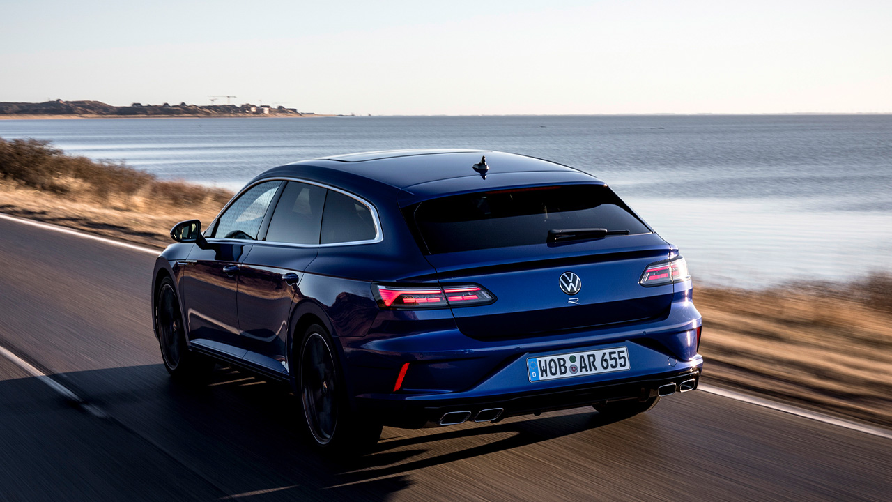 Volkswagen Arteon Einstellung Heckansicht