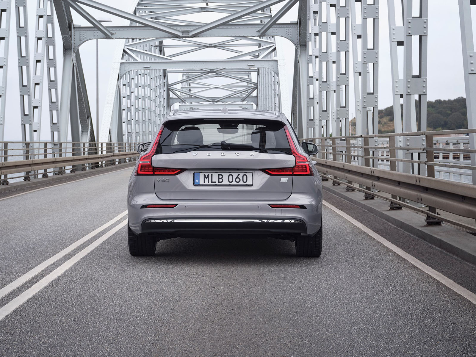 Volvo V60 Leasingangebot Oktober 2025 Heckansicht