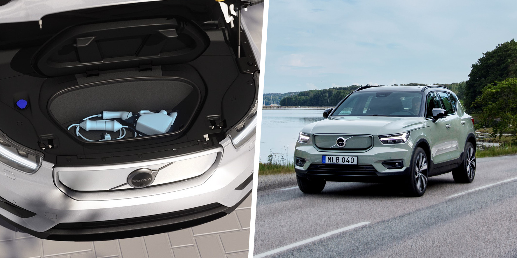 Volvo XC40 Recharge Pure Electric vs Mercedes EQA 2021