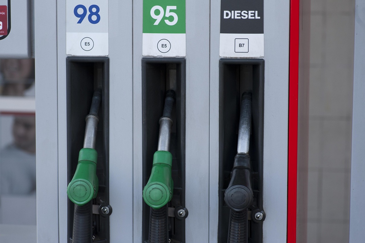 Diesel-Tankstelle